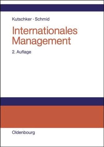 Tapa de Internationales Management