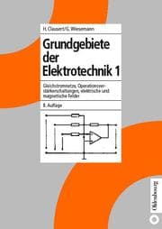 Tapa de Grundgebiete der Elektrotechnik 1