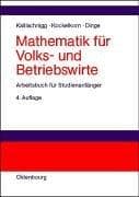 Tapa de Mathematik Für Volks- Und Betriebswirte