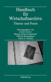 Tapa de Handbuch für Wirtschaftsarchive