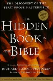 Tapa de The hidden book in the Bible