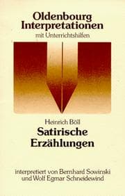 Tapa de Oldenbourg Interpretationen, Bd.2, Satirische Erzählungen