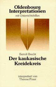 Tapa de Oldenbourg Interpretationen, Bd.4, Der Kaukasische Kreidekreis