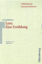 Tapa de Oldenbourg Interpretationen, Bd.87, Lenz