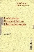 Tapa de Oldenbourg Interpretationen, Bd.96, Lyrik von der Romantik bis zur Jahrhundertwende