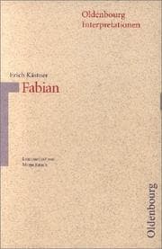 Tapa de Oldenbourg Interpretationen, Bd.99, Fabian