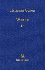 Tapa de Werke, Bd. 16