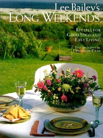 Tapa de Lee Bailey's long weekends
