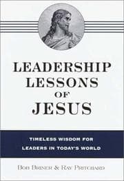 Tapa de Leadership lessons of Jesus