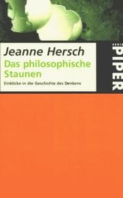 Tapa de Das philosophische Staunen. Einblicke in die Geschichte des Denkens