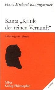 Tapa de Kants' Kritik der reinen Vernunft'. Anleitung zur Lektüre
