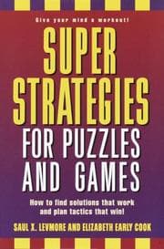 Tapa de Super strategies for puzzles and games