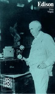 Tapa de Thomas Alva Edison. Mit Selbstzeugnissen und Bilddokumenten