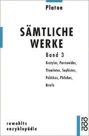 Tapa de Platon. Sämtliche Werke Bd. 3