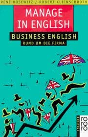 Tapa de Manage in English