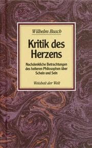 Tapa de Kritik des Herzens.