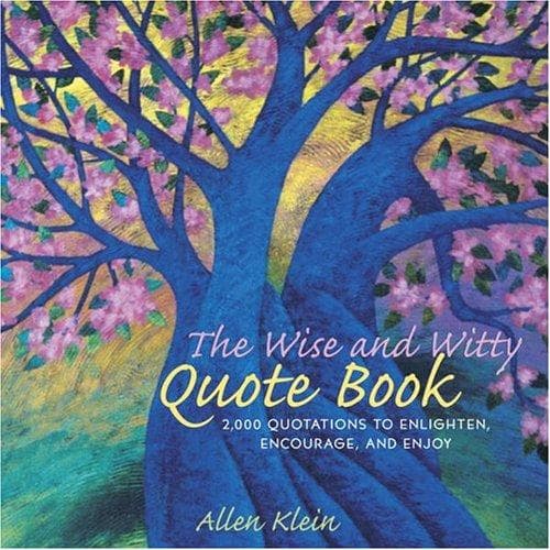 Tapa de The wise and witty quote book