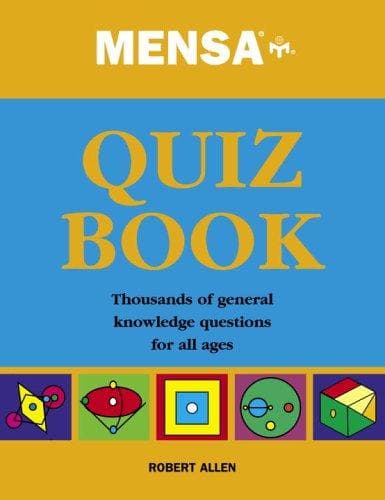 Tapa de Mensa Quiz Book