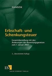 Tapa de Die Neue Erbschaft- Und Schenkungsteuer