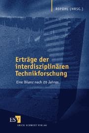 Tapa de Erträge der Interdisziplinären Technikforschung. Eine Bilanz nach 20 Jahren