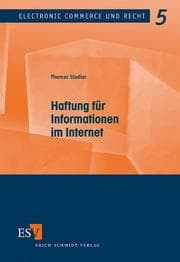 Tapa de Haftung für Informationen im Internet