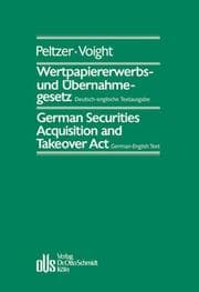 Tapa de Wertpapiererwerbs- und Übernahmegesetz