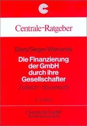 Tapa de Die Finanzierung der GmbH durch ihre Gesellschafter