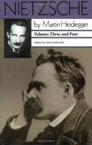 Tapa de Nietzsche: Vols. 3 and 4 (Vol. 3: The Will to Power as Knowledge and as Metaphysics; Vol. 4: Nihilism)