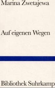 Tapa de Auf eigenen Wegen. Tagebuchprosa. Moskau 1917 - 1920, Paris 1934