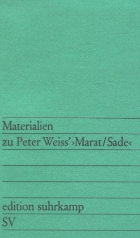 Tapa de Materialien zu Peter Weiss, Marat / Sade.
