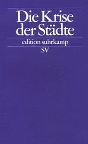 Tapa de Die Krise der Städte
