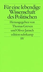 Tapa de Für eine lebendige Wissenschaft des Politischen