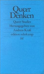 Tapa de Queer denken. Gegen die Ordnung der Sexualität