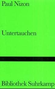 Tapa de Untertauchen. Protokoll einer Reise