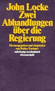 Tapa de Zwei Abhandlungen über die Regierung