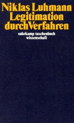 Tapa de Legitimation durch Verfahren