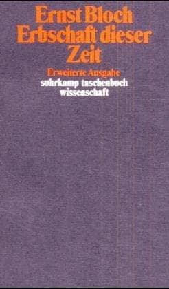 Tapa de Erbschaft dieser Zeit. ( Werkausgabe, 4).