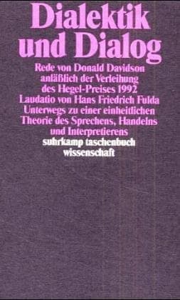 Tapa de Dialektik und Dialog.