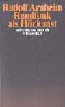 Tapa de Rundfunk als Hörkunst. Und weitere Aufsätze zum Hörfunk