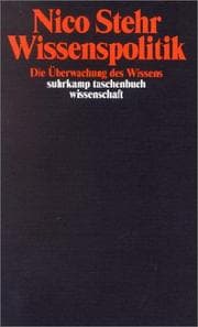 Tapa de Wissenspolitik. Die Überwachung des Wissens