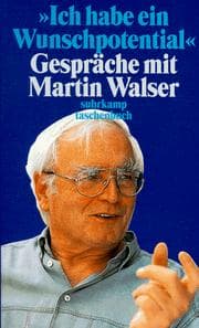 Tapa de Ich habe ein Wunschpotential. Gespräche mit Martin Walser