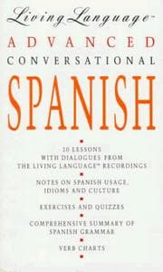 Tapa de Advanced Conversational Spanish Manual (Living Language Conversational)