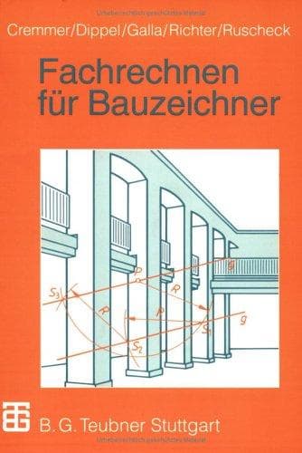 Tapa de Fachrechnen Für Bauzeichner