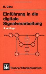Tapa de Einführung in die digitale Signalverarbeitung