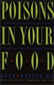 Tapa de Poisons in your food
