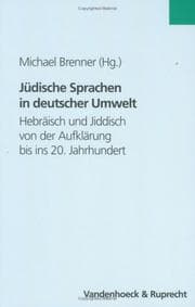 Tapa de Jüdische Sprachen in deutscher Umwelt