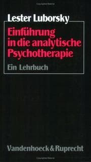 Tapa de Einführung in die analytische Psychotherapie