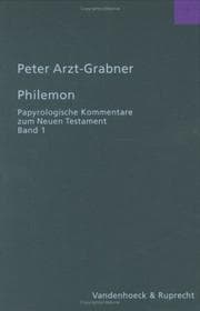 Tapa de Papyrologische Kommentare zum Neuen Testament, Bd.1, Philemon