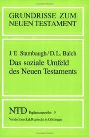 Tapa de Soziale Umfeld des Neuen Testaments
