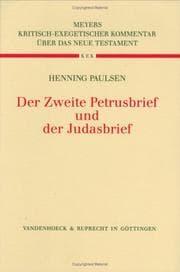 Tapa de Kritisch-exegetischer Kommentar über das Neue Testament, Bd.12/2, Der zweite Petrusbrief und der Judasbrief